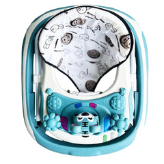 Premergător 3 în 1 pentru Copii AT PERFORMANCE® – Educație, Joacă și Siguranță, Ursuleț Albastru