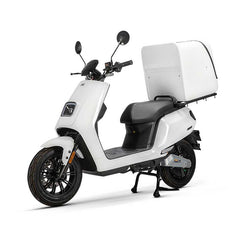 Scuter Electric N-Moto LX05-DELIVERY – Alb, 25 km/h, Fără Permis, Motor BOSCH, 2× Baterii Lithium 60V, Greutate estimativă 90–95 kg, Dimensiuni 1940 × 720 × 1330 mm, Autonomie 150 km, COC & EEC, Carte Rar (CIV), Ideal pentru Livrări +Tricou N-Moto