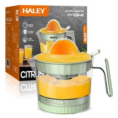 Storcător de Citrice Electric HALEY HY-2948, 40W, Capacitate 400ml, Design Modern, 5 Viteze