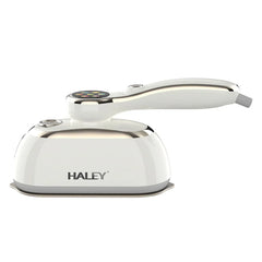 Fier de Călcat Vertical cu Abur HALEY HY-2004, 2000W, Rezervor 150 ml, Talpă Inox, Încălzire Rapidă, Abur Continuu, Portabil, Alb