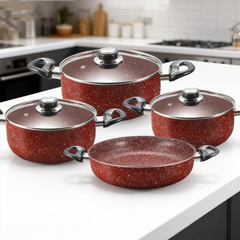 SET OALE antiaderent 7 piese GRANIT