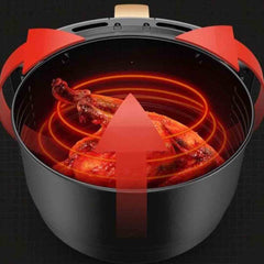 Friteuza cu Aer Cald, Fara Ulei, 6,1L, 2400W