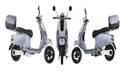 Scuter Electric N-Moto EL3 Gri – Motor Bosch 1000W, Dimensiuni 1760×540×1130mm, Greutate 65Kg, Viteză Max. 45 km/h, Autonomie 60 km, Baterii 72V, APP, GPS, Carte RAR (C.I.V) + CADOU Tricou N-Moto