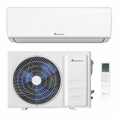 Aer Condiționat Inverter 12000 BTU, R32, Compresor GMCC/GREE, Răcire & Încălzire, Kit Instalare Inclus, Telecomandă LCD