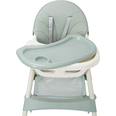 Scaun Multifuncțional 4 în 1– Design Modern și Portabil verde, Reglabil pe Înălțime și Înclinare, Ideal pentru Copii