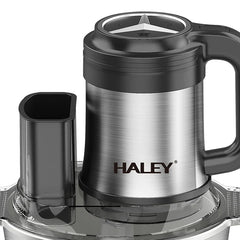 Tocător Electric Multifuncțional HALEY HY-1244 – Putere de 1200W și vas de 3.5L din inox pentru tocare rapidă și versatilă