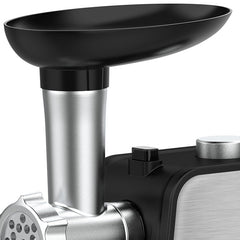 Mașină de Tocat Carne HALEY 2000W, Oțel Inoxidabil, Cutter cu Torsiune Mare, Ușor de Curățat, Port Mare pentru Alimentare