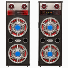 Boxe Audio Profesionale Ailiang ATP813-DT 500W cu Bluetooth, Karaoke, LED Bass și Telecomand