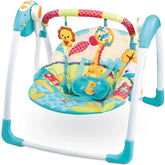 Balansoar Electric Portabil pentru Bebeluși Mastela Deluxe Portable Swing – 7 Melodii, 5 Viteze, 3 Temporizatoare, 2 Poziții de Înclinare