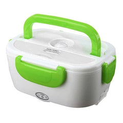 Caserola Termica pentru Mancare cu 2 Compartimente, AT PERFORMANCE, Volum 1 5L Putere 40W Pana la 50 Grade Verde.