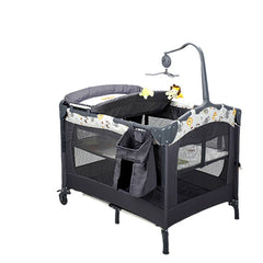 Patut multifunctional pentru bebelusi, AT PERFORMANCE®, - Confort, siguranta si design inovator, Gri