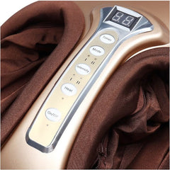 Aparat de Masaj AT PERFORMANCE®, Picioare Presoterapie si Incalzire Shiatsu, Maro