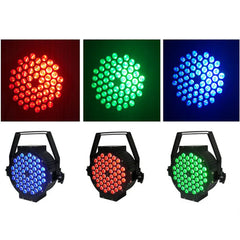 Proiector PAR AT PERFORMANCE®, Joc De Lumini, 54 x 3 W LED RGB Disco.