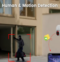 Camera de Supraveghere, Exterior, 3.0 MP, IR Night Vision, Color, HD, WiFi Smart, IP66, 2 Antene, Stocare Cloud, Suport Montare