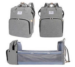 Rucsac 3-in-1 pentru bebelusi Gri
