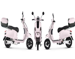 Scuter Electric N-Moto EL3 Roz – Motor Bosch 1000W, Viteză Max. 45 km/h, Dimensiuni 1760×540×1130mm, Greutate 65Kg, Autonomie 60 km, Baterii 72V, APP, GPS, Carte RAR (C.I.V) + CADOU Tricou N-Moto