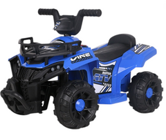 ATV PowerKid 6V – Aventură Electrică pentru Micii Șoferi (2–6 ani, 3–5 km/h) Albastru