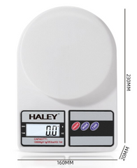 Cantar de Bucatarie Digital HALEY HY-5019 – Capacitate Extinsa de 10 kg, Precizie 0, 1 g si Afisaj LCD Modern