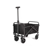 Cărucior Pliabil Transport Marfă AT Performance, Capacitate 100 kg, Manere Ajustabile, 67×46×36 cm, Negru – Ideal pentru Grădină, Camping, Plajă, Shopping