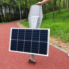 Lampă Solară Stradală LED 600W / 1000W / 1200W, Panou Fotovoltaic Orientabil, Telecomandă, IP66, Lumină Rece