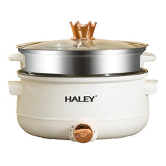 Haley HY-505 Cooker Electric 5L + 3L, 1200W, Multifuncțional cu Aburire & Gătire