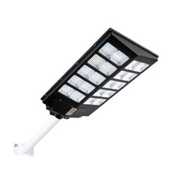 Lampă Solară LED HNY 1000W cu Panou Fotovoltaic, Telecomandă, Suport de Montaj, Senzor de Lumină, IP65, 6500K