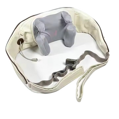 Aparat pentru masaj cervical AT PERFORMANCE®, tehnologie infrarosu cu miscare circulara, culoare bej