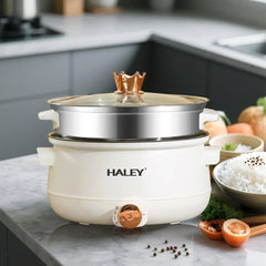 Haley HY-505 Cooker Electric 5L + 3L, 1200W, Multifuncțional cu Aburire & Gătire