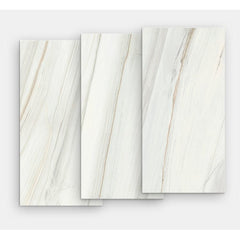 Set 10x Tapet Marmura, AT PERFORMANCE®, suprafata acoperire 1.8 mp, autoadeziv, waterproof, usor de montat, design modern, 30x60 cm, alb linii