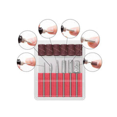 Freza Unghii Semiprofesionala At Performace, 9w, Ideala pentru Manechiura si Pedichiura 3.000-20.000 RPM, Roz