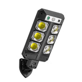 Lampa Solara Stradatala LED, AT PERFORMANCE, 10W, Senzor miscare, Telecomanda, Negru