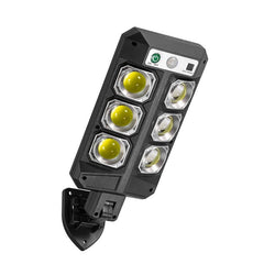 Lampa Solara Stradatala LED, AT PERFORMANCE, 10W, Senzor miscare, Telecomanda, Negru