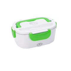 Caserola Termica pentru Mancare cu 2 Compartimente, AT PERFORMANCE, Volum 1 5L Putere 40W Pana la 50 Grade Verde