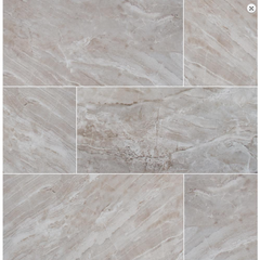 Set 50x Tapet Marmura, AT PERFORMANCE®, suprafata acoperire 9 mp, autoadeziv, waterproof, usor de montat, design modern, 30x60 cm, gri