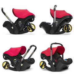 Carucior pentru Bebelusi, Travel, 2 in 1, At Performance, 0-13 kg, 0-18 luni, Negru cu Rosu