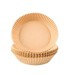 Set 50 Hartii de Copt pentru Friteuza, At Performance, 16 x 4.5 cm, Unica Folosinta, Maro