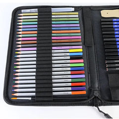 Set de arta, AT PERFORMANCE, de lux, pentru desen perfect, profesional, de 51 buc