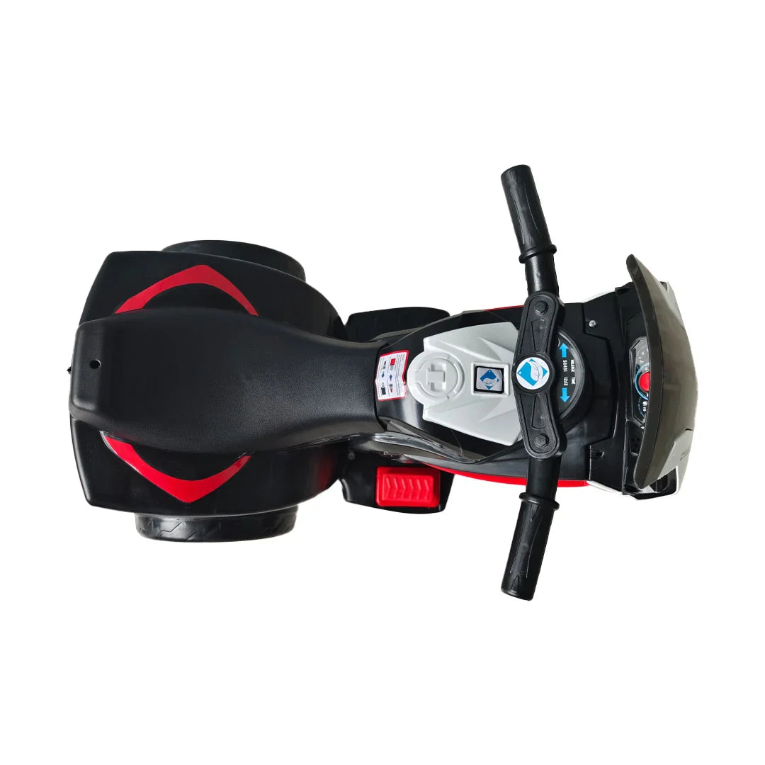 Motocicletă Electrică pentru Copii KI-0003, 6V, 2 Roți, Baterie Reîncărcabilă, 2-6 Ani