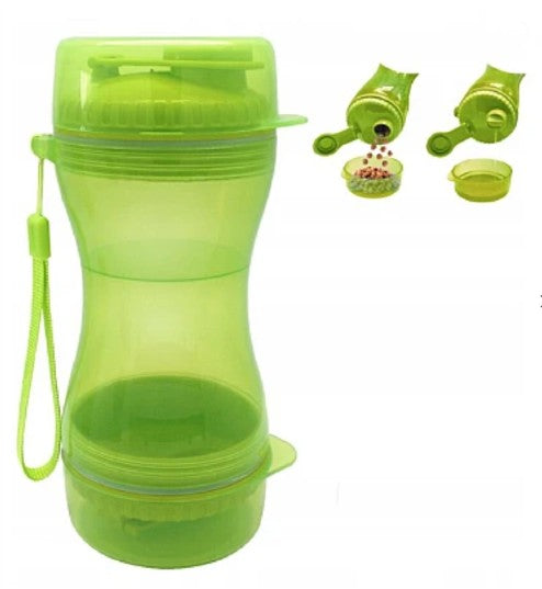 Dozator sticla pentru animale, Mancare si Apa, Plastic