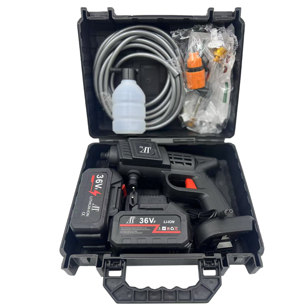 Pachet Promoțional AT PERFORMANCE®: Pistol de Spălat cu Presiune 36V + Oglindă Auto DVR Cameră Față-Spate Full HD – Curățenie și Siguranță la Superlativ