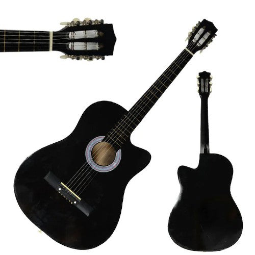 Chitară Acustică 38" Negru