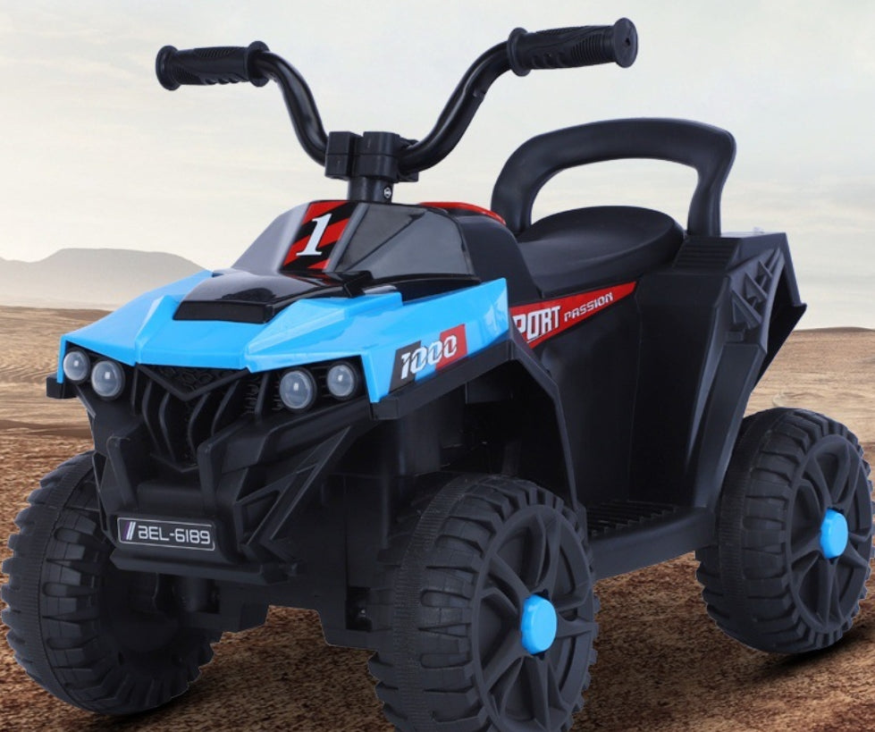 "ATV Electric pentru Copii 6V – Aventură și Distracție în Siguranță!" 🚀🏁 Albastru