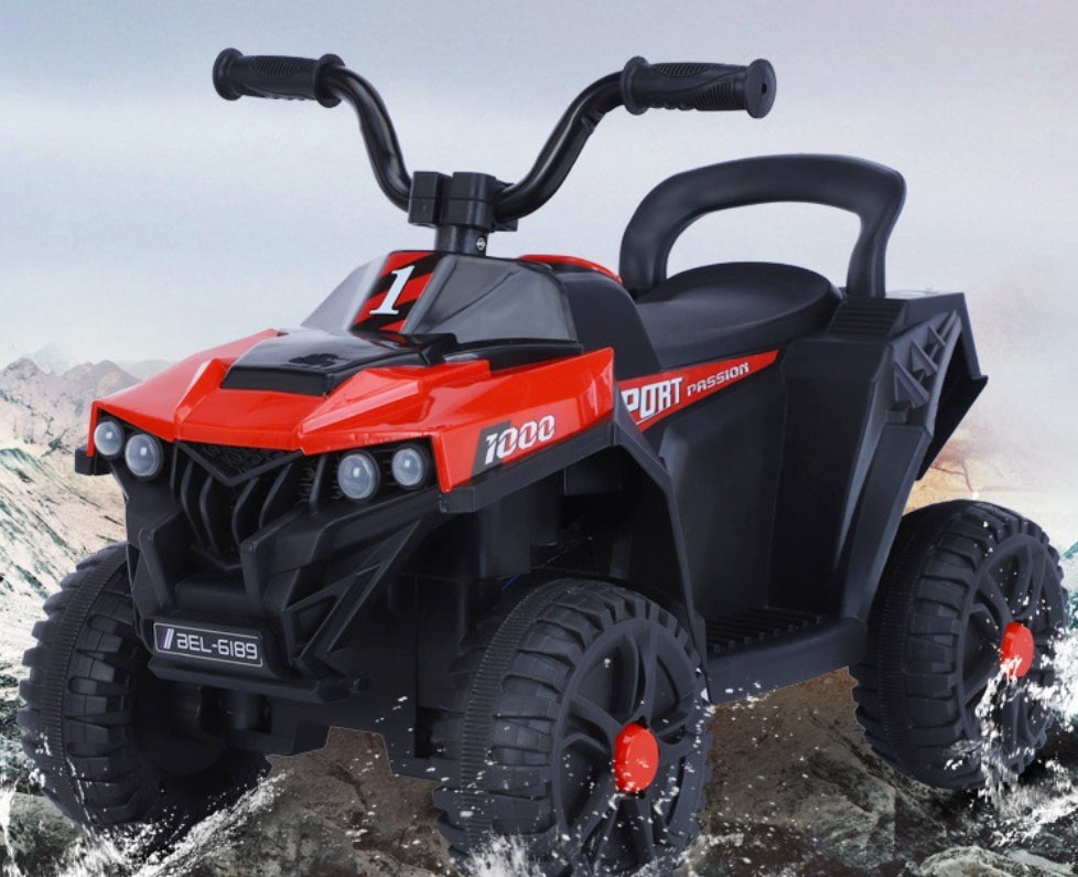 „ATV Electric pentru Copii 6V – Aventură și Distracție în Siguranță!” 🚀🏁 Rosu
