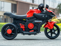 Motocicleta Electrica cu Acumulator pentru Copii AT PERFORMANCE®, Cu melodii si lumini, 6V, 3 Roti