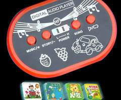 Motocicleta Electrica cu Acumulator pentru Copii AT PERFORMANCE®, Cu melodii si lumini, 6V, 3 Roti