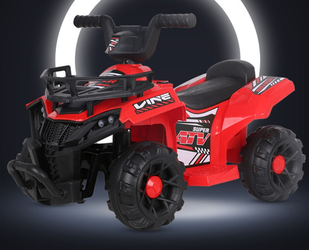 ATV PowerKid 6V – Aventură Electrică pentru Micii Șoferi (2–6 ani, 3–5 km/h)