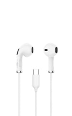 Căști In-Ear cu Microfon și Control Integrat, Conector Type-C, 1.3m – Sunet Hi-Fi, Compatibile Android &amp; Huawei