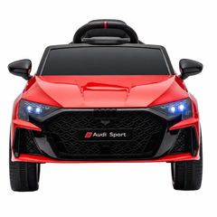 Mașinuță Electrică Pentru Copii KIDOO Audi RS 3 Sportback 2025, Licență Oficială Audi, 12V 4.5Ah, Telecomandă 2.4G, 3 Viteze, Bluetooth, USB, Lumini LED, Alb