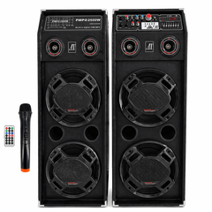 Boxe Profesionale AT Performance AT-2304, 2500W, Difuzor 10 Inch, Bluetooth, USB, Microfon, Karaoke