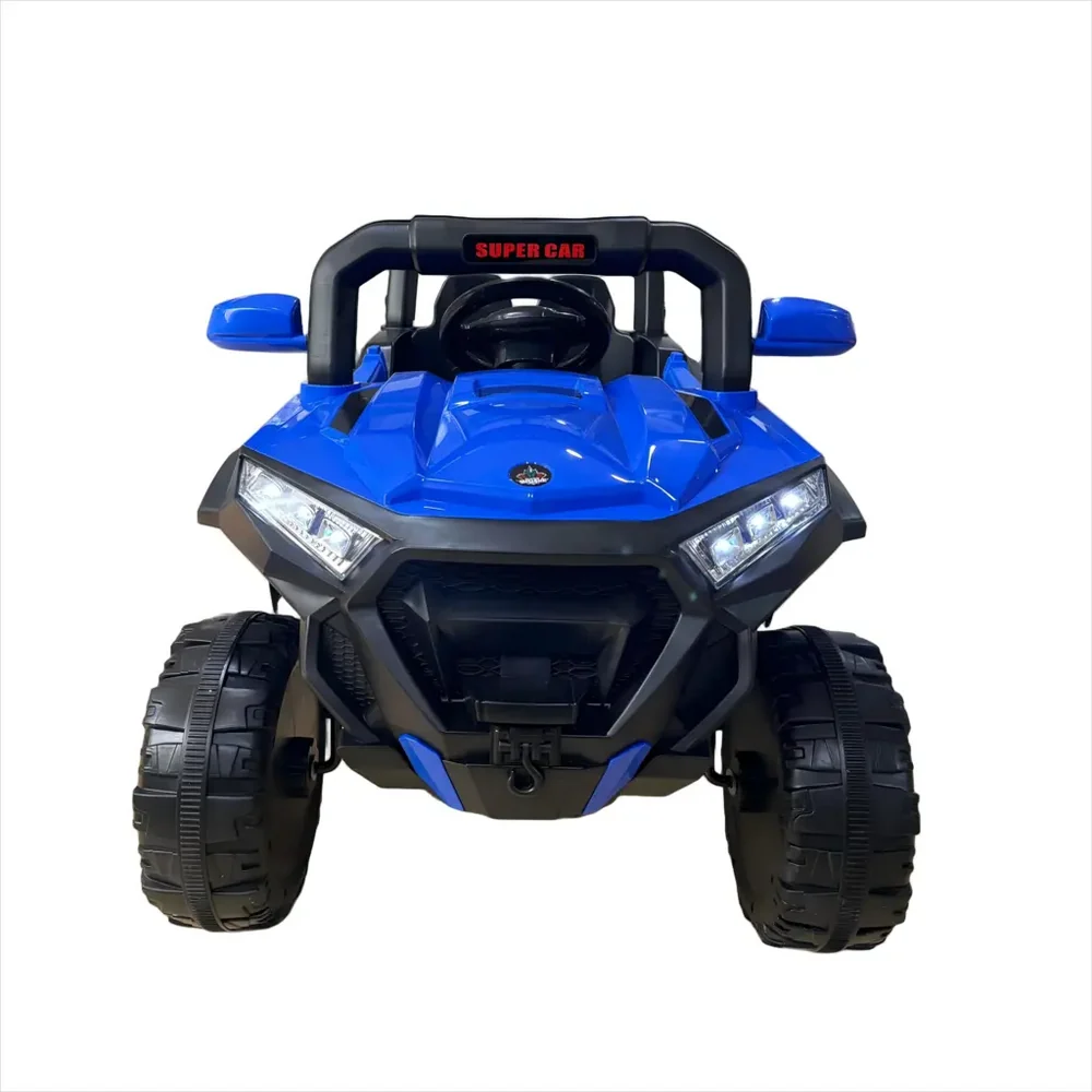 Mașină Electrică KIDOO pentru Copii 4x4 cu Telecomandă 2.4G, 12V, 2 Motoare 380, Faruri LED, Centură de Siguranță, Suspensie, MP3